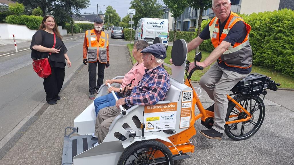 Stadtteil Rikscha